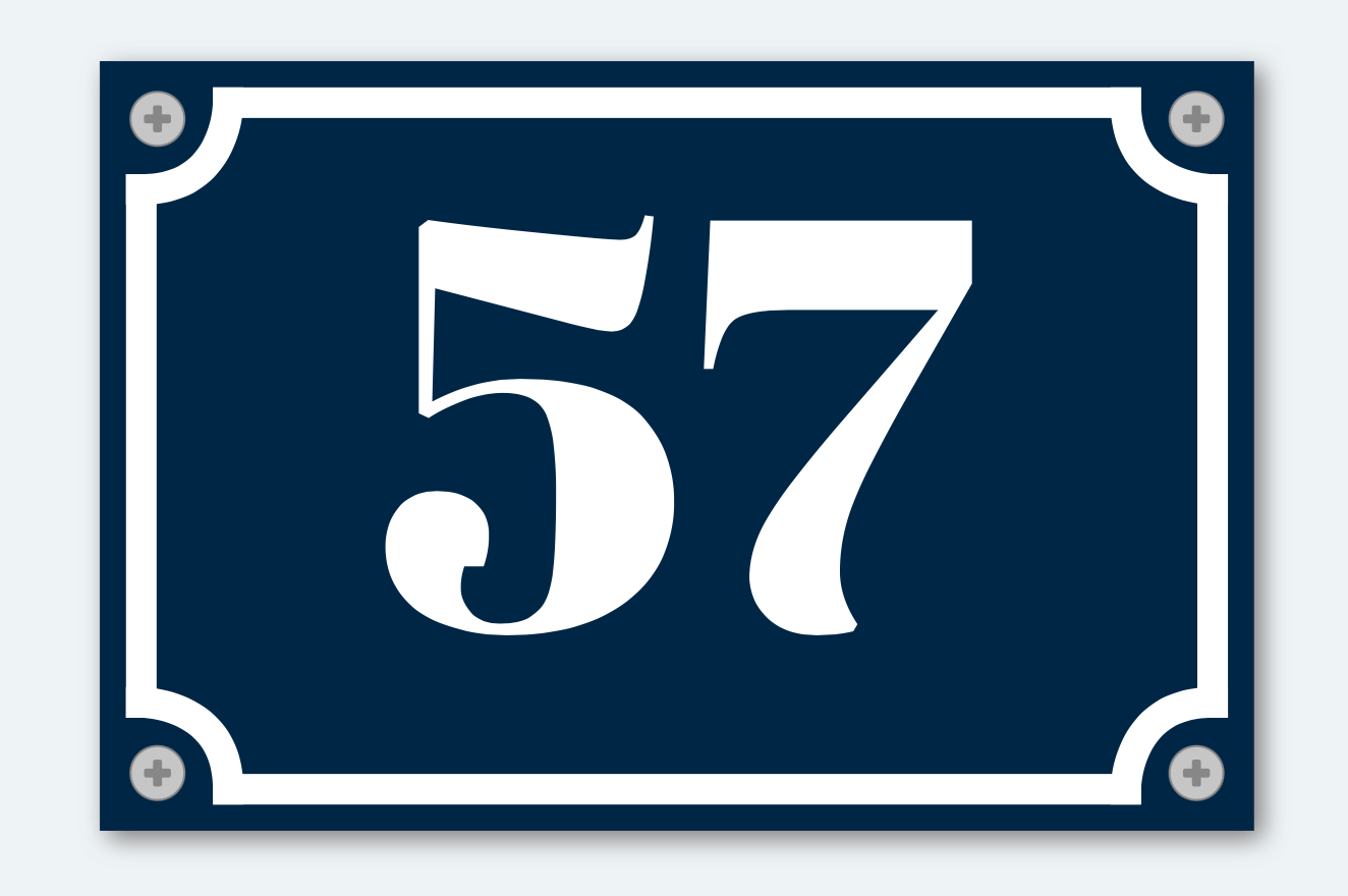 Numéro de maison